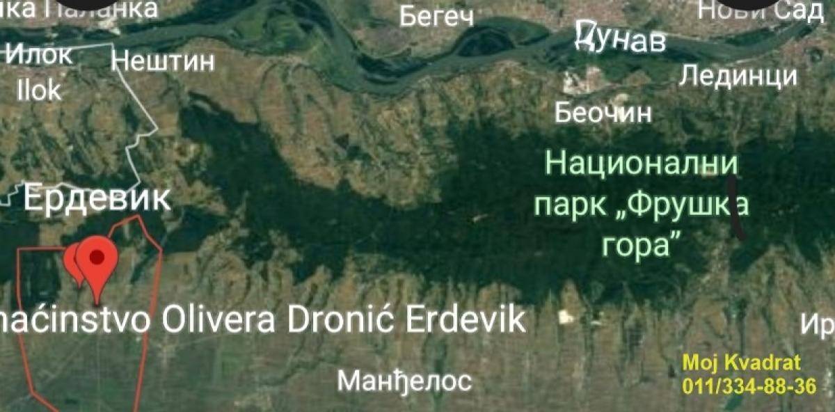 Fruška gora, Erdevik - Karađorđeva, 22.98a, Karađorđeva - Prikaz 2