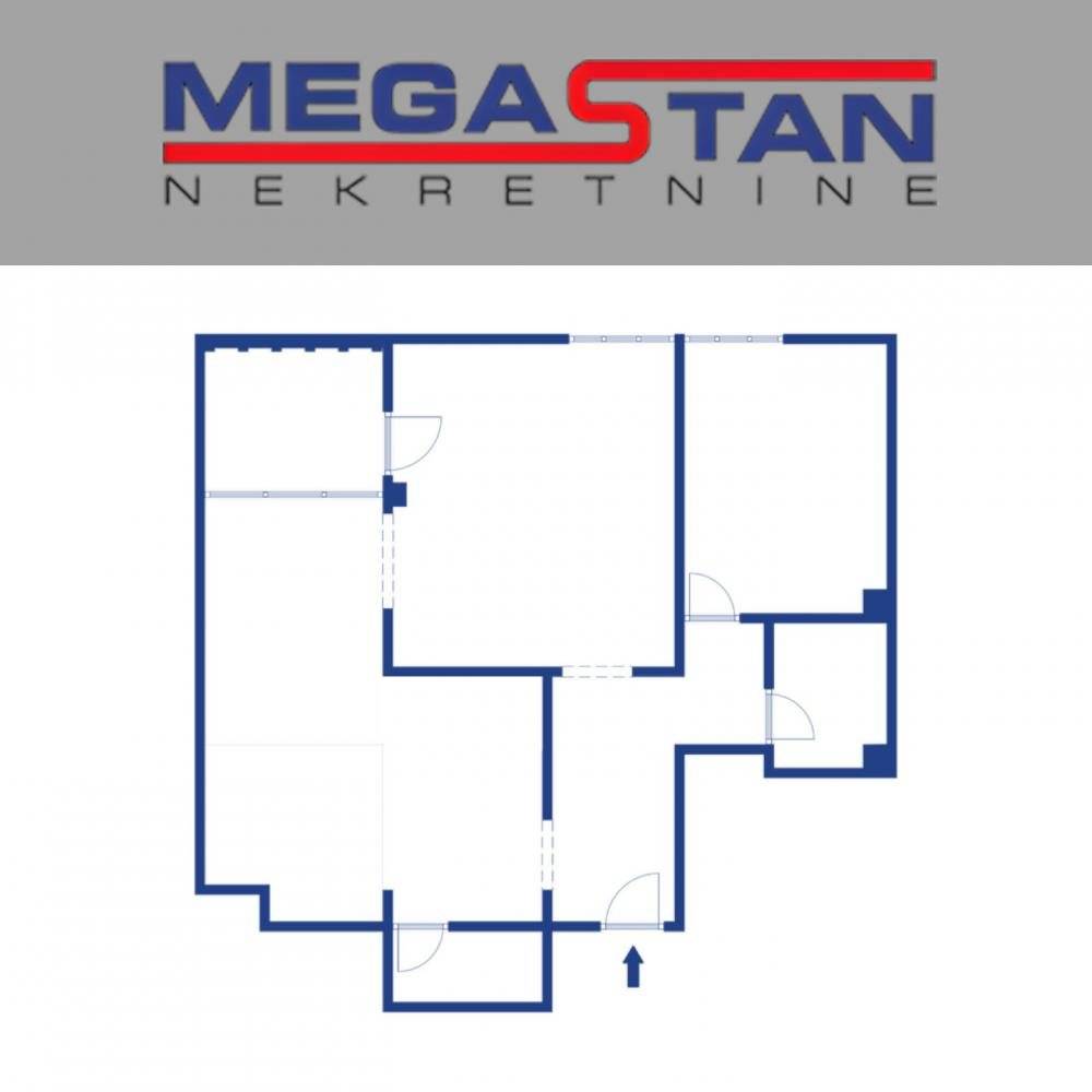 Stan – Beograd, MZ Dunavski kej, Novi Beograd - Prikaz 2