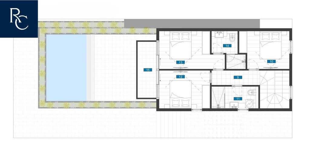 Dolce Villas - floorplan FF